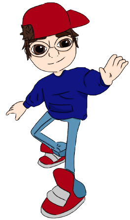 Personagem Davi, da Turma do Davi